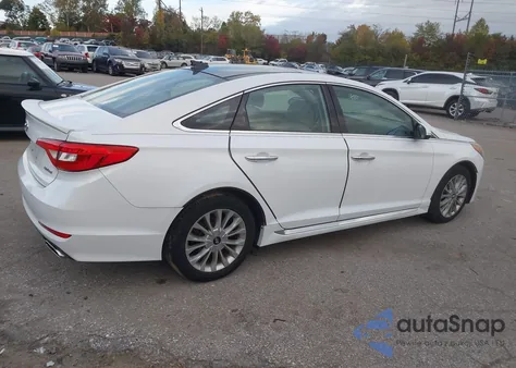 2015 Hyundai Sonata Limited from USA, damaged, VIN 5NPE34AF4FH048992